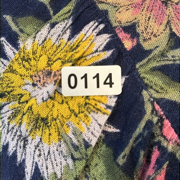 Old Navy Dress Medium Floral Boho Long Sleeve Women’s Gauzy Flowy - Picture 12 of 12